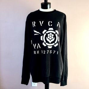 RVCA Men’s Large Black Sweatshirt